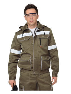 Костюм ТИТАН куртка, п/к хаки с СОП