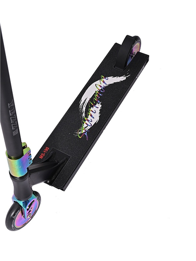 Трюковый самокат Yezz Stuntman MS-191R черный бензин