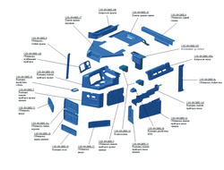 Панель приборов 1101-89-2МК-20