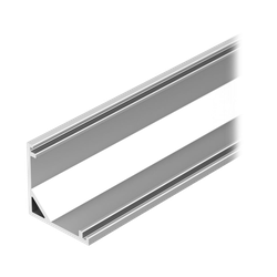 (ПРС0100) Профиль угловой алюминиевый, с экраном (без заглушек)