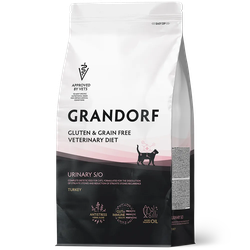 Grandorf VET Urinary S/O (Грандорф Вет Уринари С/О) для растворения и снижения риска повторного формирования мочевых камней струвитного и оксалатного типов, 0,4 кг