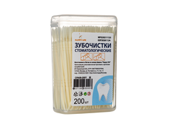 Зубочистки стоматологические желтые