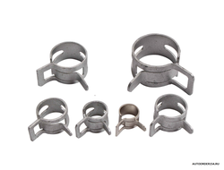 Хомуты пружинные