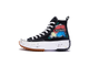 Кеды Converse Run Star Hike High Top Rainbow черные