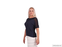 Блузка темно-синяя Linea Cinque