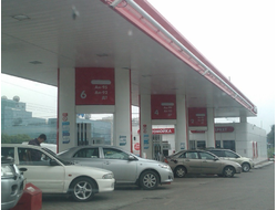 Реклама на АЗС в районе Чертаново Центральное