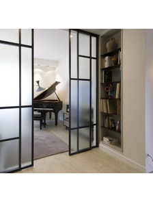 перегородка  стекло сатин