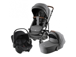Коляска 3в1 Britax Roemer Smile 5Z, Style Mineral Grey + BS CORE Space Black