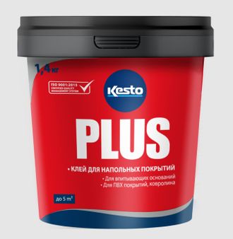 Клей для плитки-ПВХ Kesto Plus 1,4 кг.