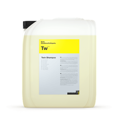 TWIN SHAMPOO - Высококонцентрированный, без фосфата и растворителей, не фосфорнокислый, щелочной комбинированный продукт (пена и шампунь), (21 кг). 177021