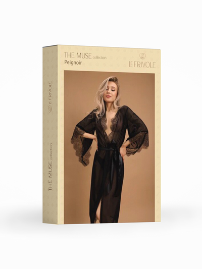 06791 Элегантный пеньюар с отделкой кружевом (Muse)  LeFrivole