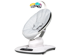 Кресло-качалка 4moms mamaRoo 4.0 серебристая