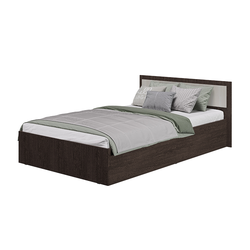 Фиеста Кровать 1,6*2,0 (1750*750*2032мм), венге/лоредо