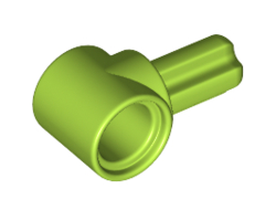 Technic, Axle and Pin Connector Hub with 1 Axle, Lime (22961 / 6308234)