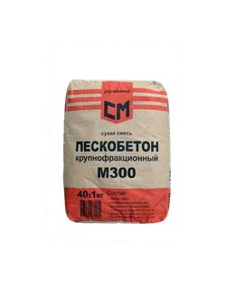 Пескобетон Строймикс М300 40 кг