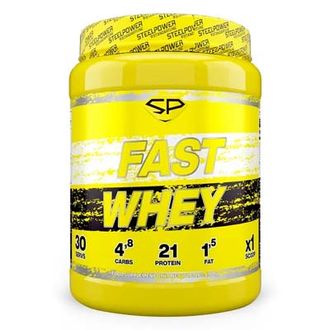 (Steel Power) Fast Whey Protein - (900 гр) - (Сливочный шоколад)