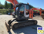 4664383 стекло лобовое нижнее Hitachi ZX70LC-3, ZX75US-3, ZX80US-3, ZX85US-3, ZX135US-3, ZX225USLC-3