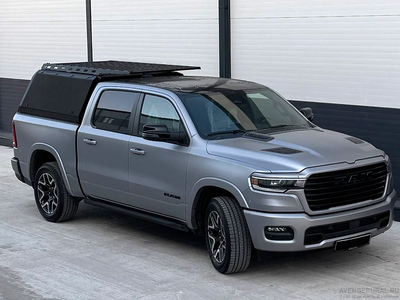 Кунг алюминиевый 3-дверный HAL со скрытой передней стойкой для RAM 1500 2018+ 5,7ft (короткий кузов)