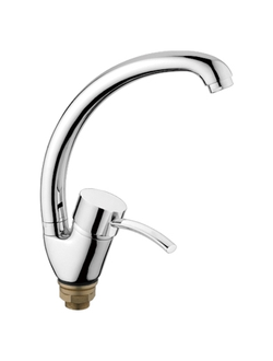 Смеситель для кухни D-lin высокий излив, гайка D150454-1