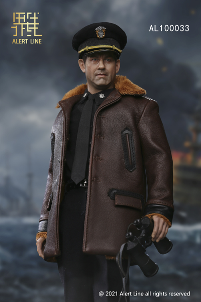 Капитан ВМФ США времен Второй Мировой - Коллекционная ФИГУРКА 1/6 scale WWII U.S.NAVY Destroyer Commander  (AL100033) - Alert Line