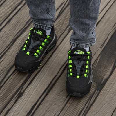 Nike Air Max 95 Black Grey Green