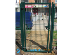 калитка сетчатая 3Д в горячем цинке