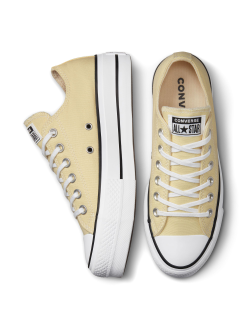 Кеды Converse Chuck Taylor All Star Lift низкие на платформе желтые A00560C фото 7