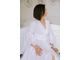 Будуарное платье-халат (белое)