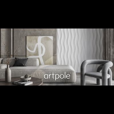 Гипсовая панель COTTON артикул M-0041