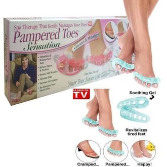 Массажер для пальцев ног с вибрацией Pampered Toes Sensation ОПТОМ