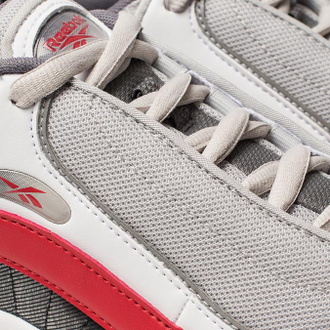 Кроссовки Reebok Daytona DMX Skull Grey Shark White Red