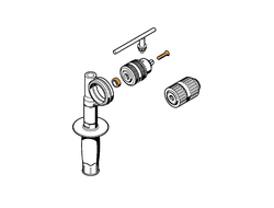 Комплект BT-45 для сверления (б/з патр.+ручка) за 3735 р.