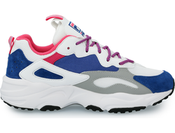 Кроссовки FILA RAY TRACER Бело-сине-розовые женские (36-41)