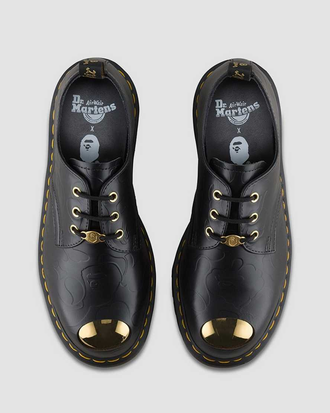 Ботинки Dr. Martens 1461 Petri Bape черные