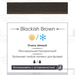 Blackish Brown Perma Blend