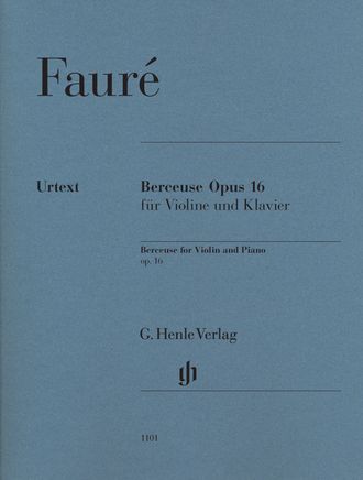 Fauré. Berceuse op.16 für Violine und Klavier