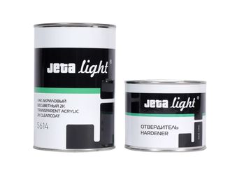 ЛАК JETA PRO ACRYLIC CLEARCOAT 1л+ отвердитель 0,5л