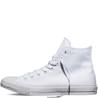 белые высокие кеды converse all star 2 с анатомической стелькой lunarlon