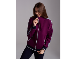 Теплый спортивный костюм женский  12SKJ -1419 (фиолетовый)