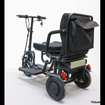 Трицикл GreenCamel Кольт V700 (48V 2x350W) Чёрный 15Ah