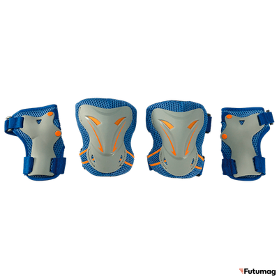 НАБОР ЗАЩИТЫ SAFETY LINE 400 2019 — КОЛЕНИ, ЛОКТИ, ПЕРЧАТКИ