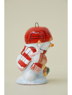 Снеговик "Хоккеист" (спортсмен)