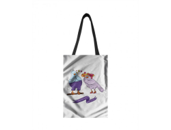 Сумка-шоппер вертикальная #8 на День влюблённых, 14 февраля