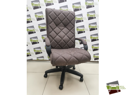 Кресло КР72 (ДЕЛМАР) ТГ ПЛАСТ К01 (ткань Крафт коричневая)