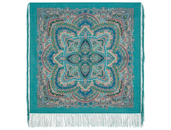 Павловопосадский платок Песенка весеннего дождя 1926-11