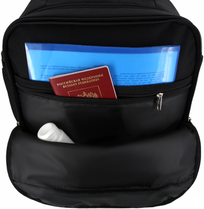 Рюкзак Сумка ручная кладь 40x30x20 Optimum RL, кордура черный