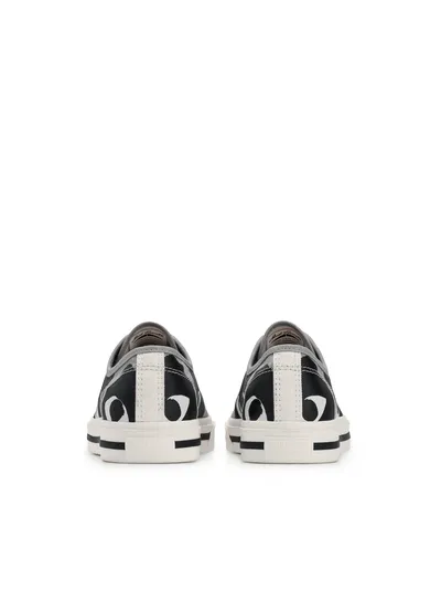 Кеды Play Comme des Garçons x Converse Jack Purcell серые низкие с черным сердцем
