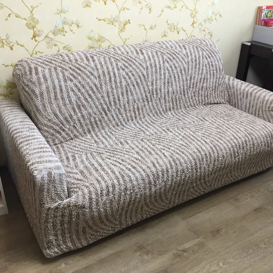 ЧЕХОЛ НА ДИВАН АККОРДЕОН ВИСТА МИЛАНО БЕЖЕВЫЙ