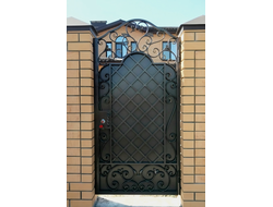 Кованая калитка - Арт 09