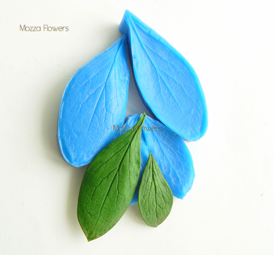 "Лист барбариса" Силиконовый молд (вайнер)